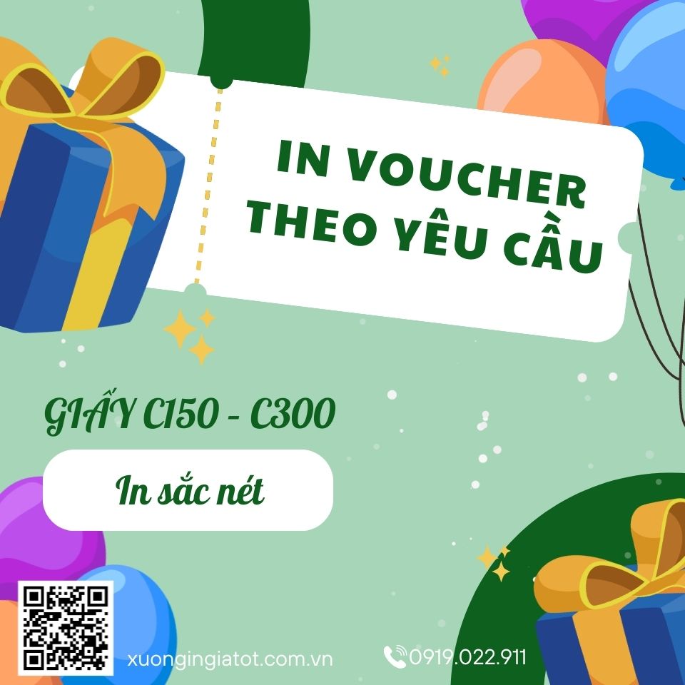 In Ấn Voucher Là Gì? Vì Sao Vẫn Được Ưa Chuộng?