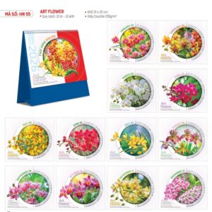 Mẫu in lịch để bàn đẹp năm 2026