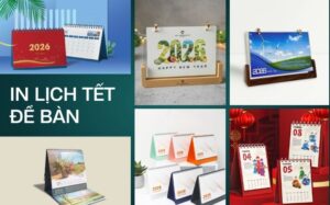 In lịch tết để bàn 2026