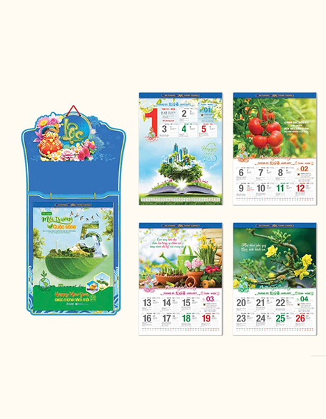 In Lịch 52 tuần