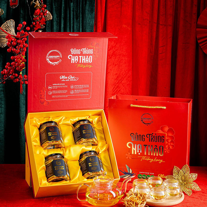 In Hộp Đông Trùng Hạ Thảo Cao Cấp – Bao Bì Xứng Tầm Dược Liệu Quý