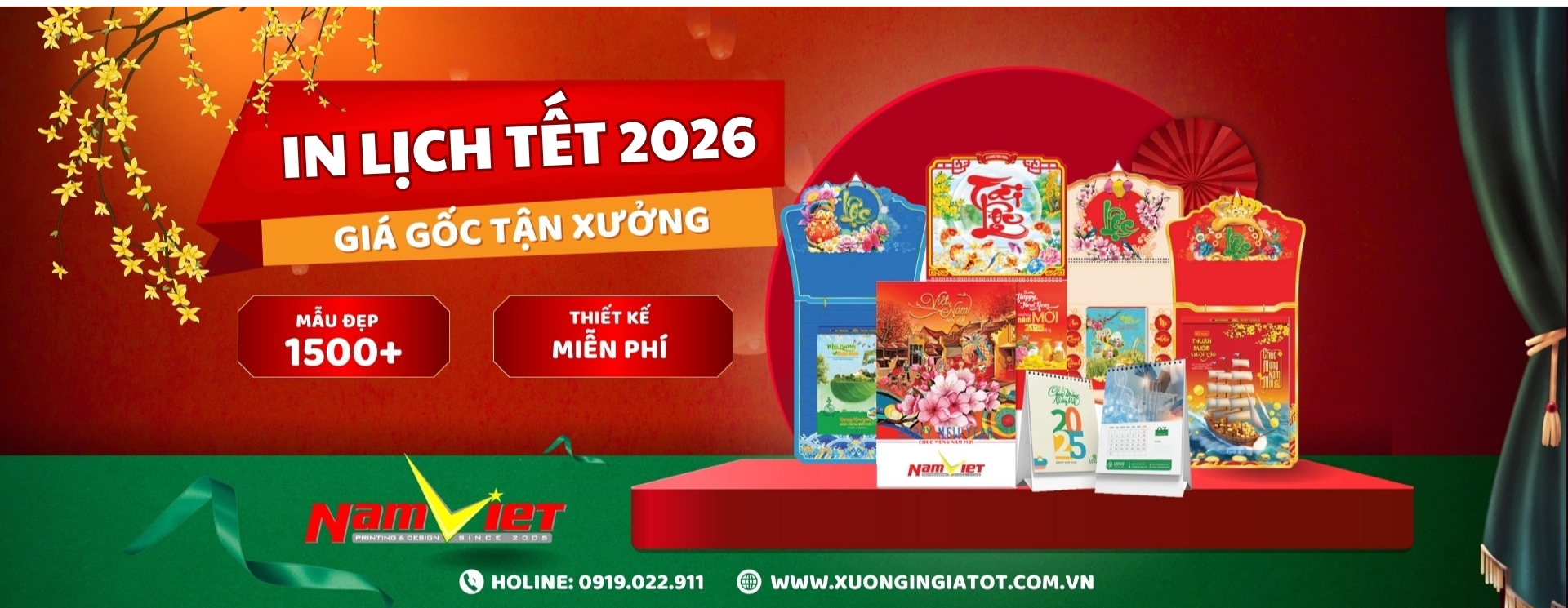 In lịch tết giá tốt