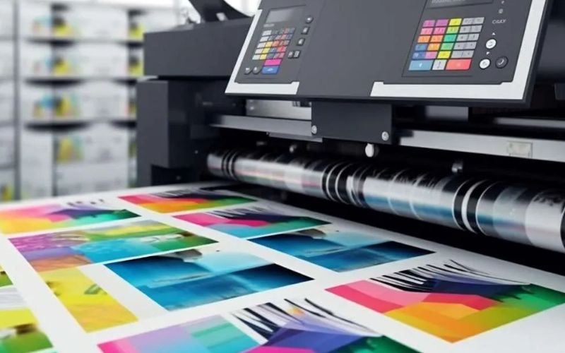 In nhanh là kỹ thuật in kỹ thuật số trực tiếp từ file lên giấy, không cần bản kẽm, giúp rút gọn các bước như xuất kẽm – lắp kẽm – cân chỉnh máy