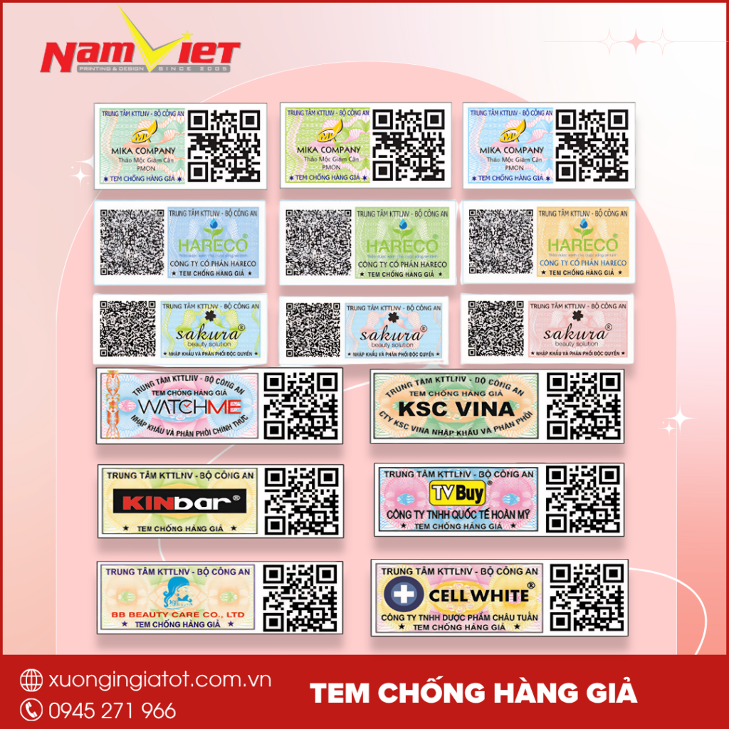 In Chống Hàng Giả – Giải Pháp Bảo Vệ Thương Hiệu Và Niềm Tin Khách Hàng