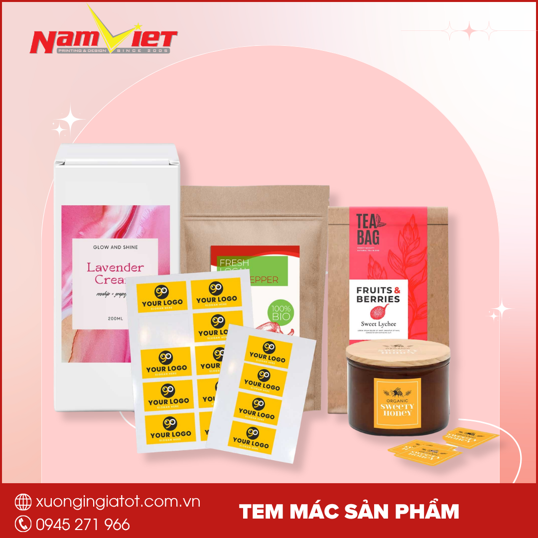 In tem mác sản phẩm – Hoàn thiện hình ảnh và nâng cao giá trị thương hiệu