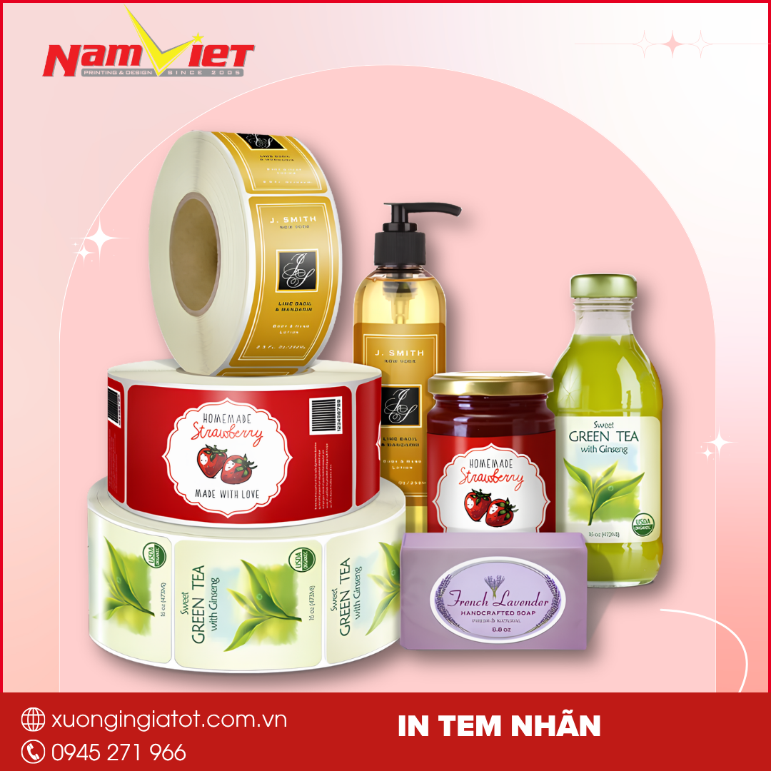 In Tem Nhãn – Giải Pháp Nhận Diện Thương Hiệu Và Tăng Giá Trị Sản Phẩm