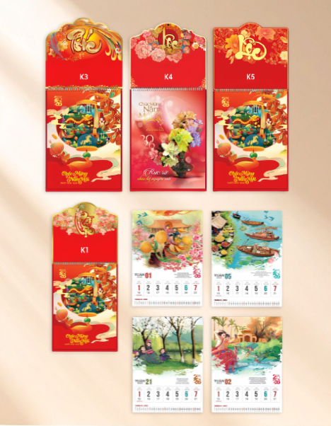 In Lịch 52 tuần