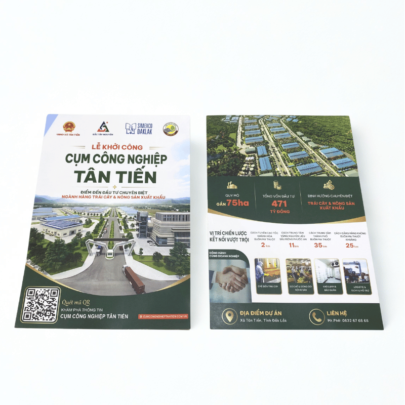Tờ rơi không chỉ là một tờ giấy chứa thông tin.