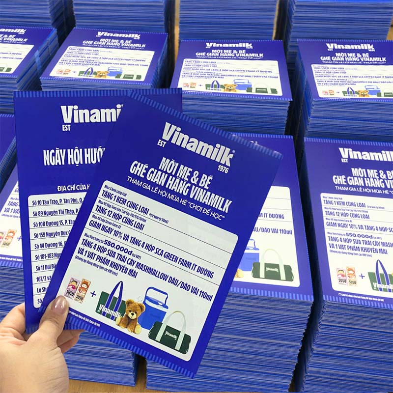 dịch vụ in tờ rơi theo yêu cầu tại Xưởng In Giá Tốt
