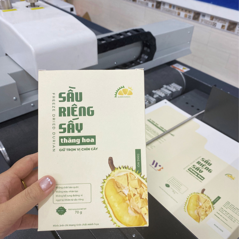 Hộp đựng sầu riêng không chỉ là giải pháp bảo vệ sản phẩm mà còn góp phần nâng cao giá trị thương hiệu